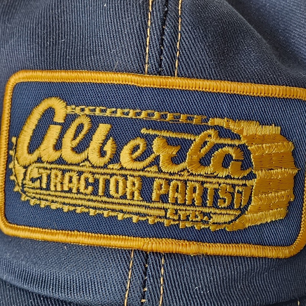 Vintage Alberta Tractor Parts Trucker Hat‎ Cap Snapback Mesh Patch 80s Farmer - Picture 2 of 9